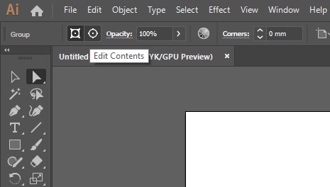 edit contents of gradient mesh